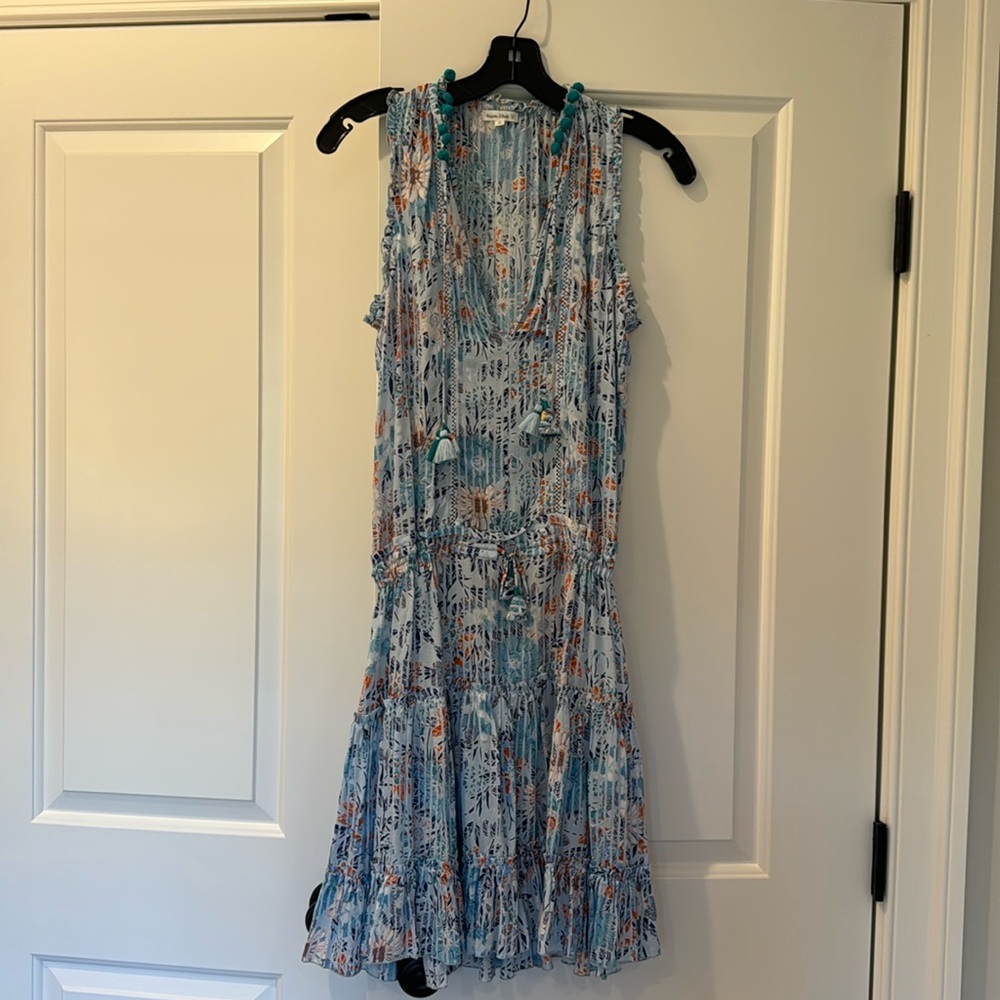 Poupette St. Barth Clara Floral Minidress XS